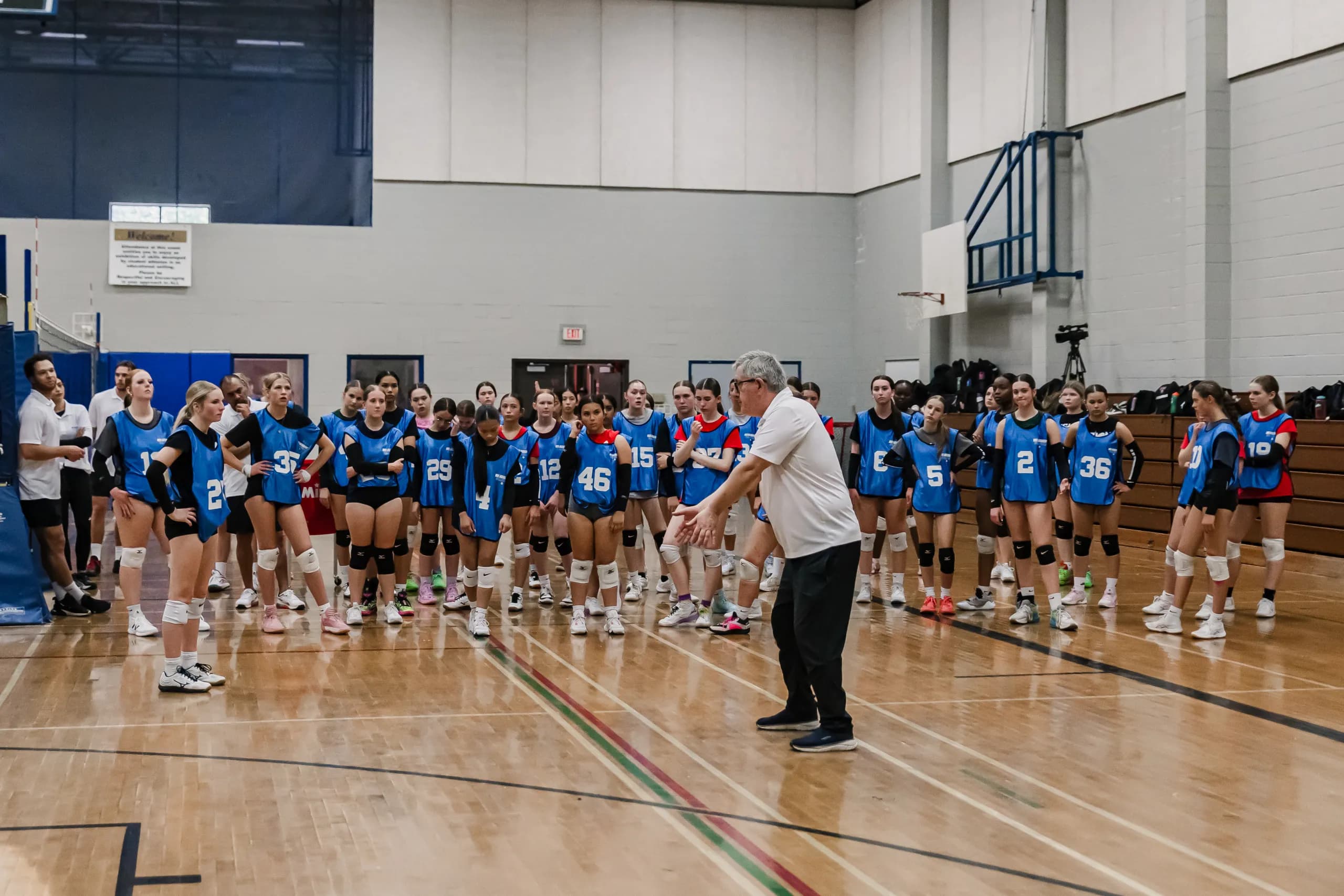 Volleyball tournament competition
